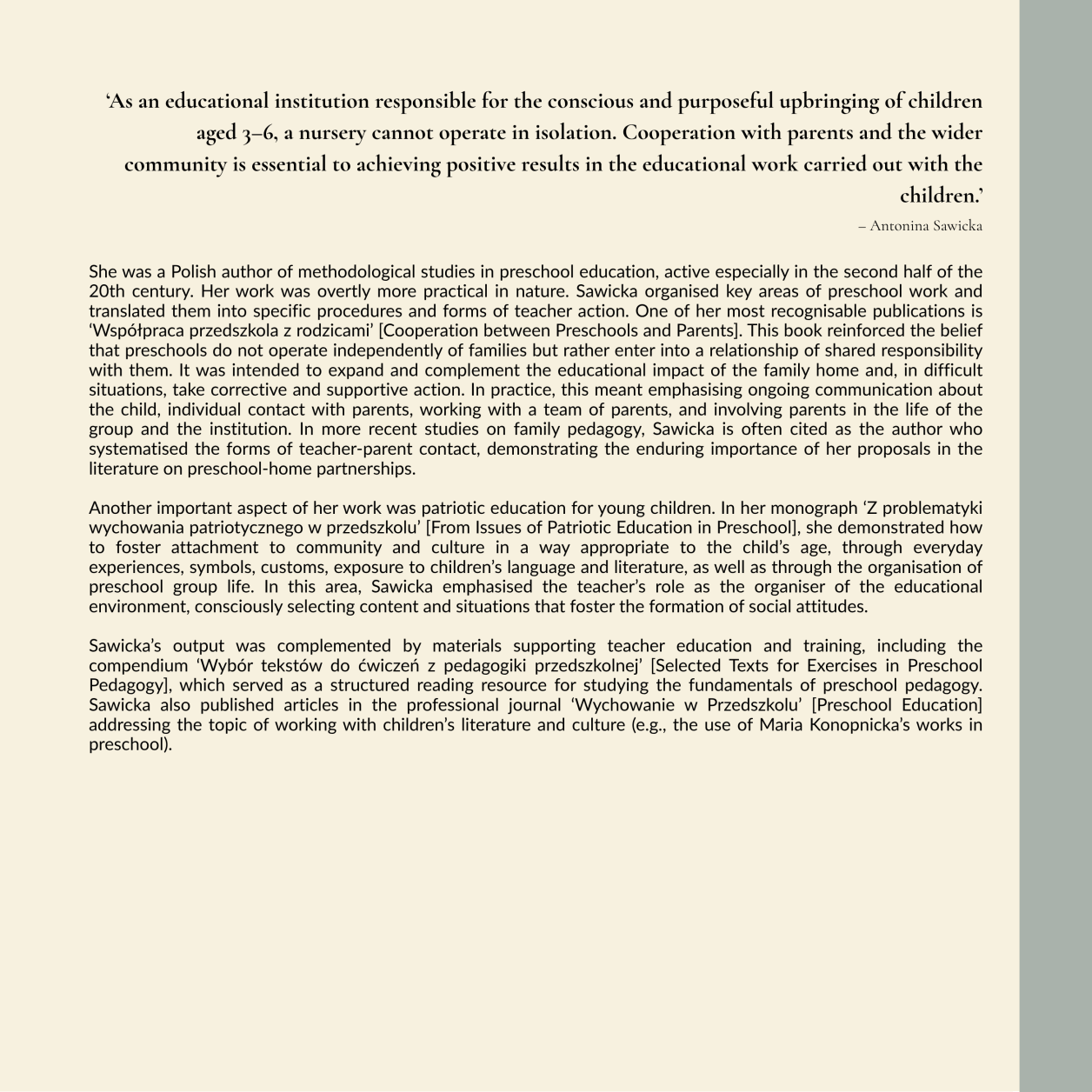Polish Pedagogy
