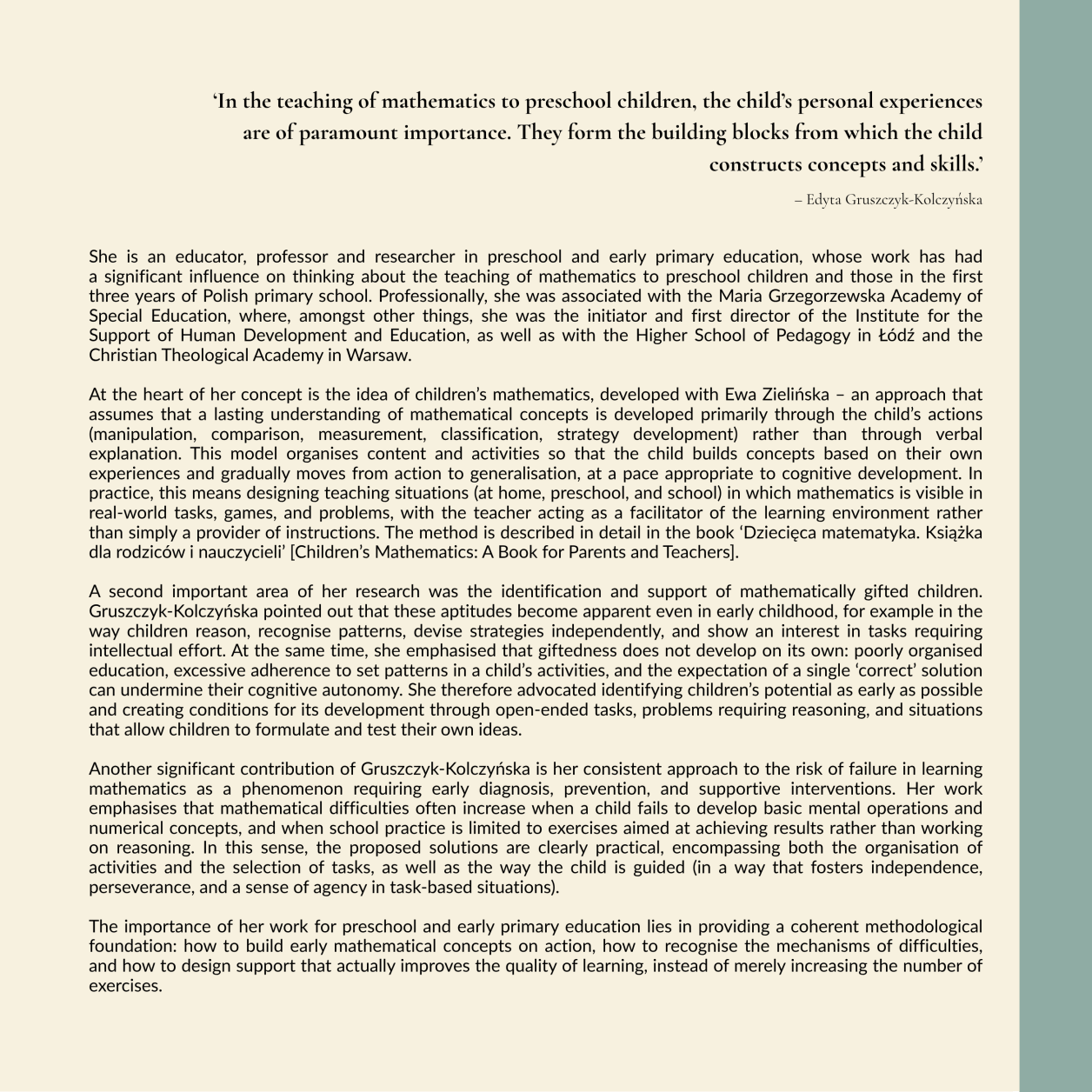 Polish Pedagogy