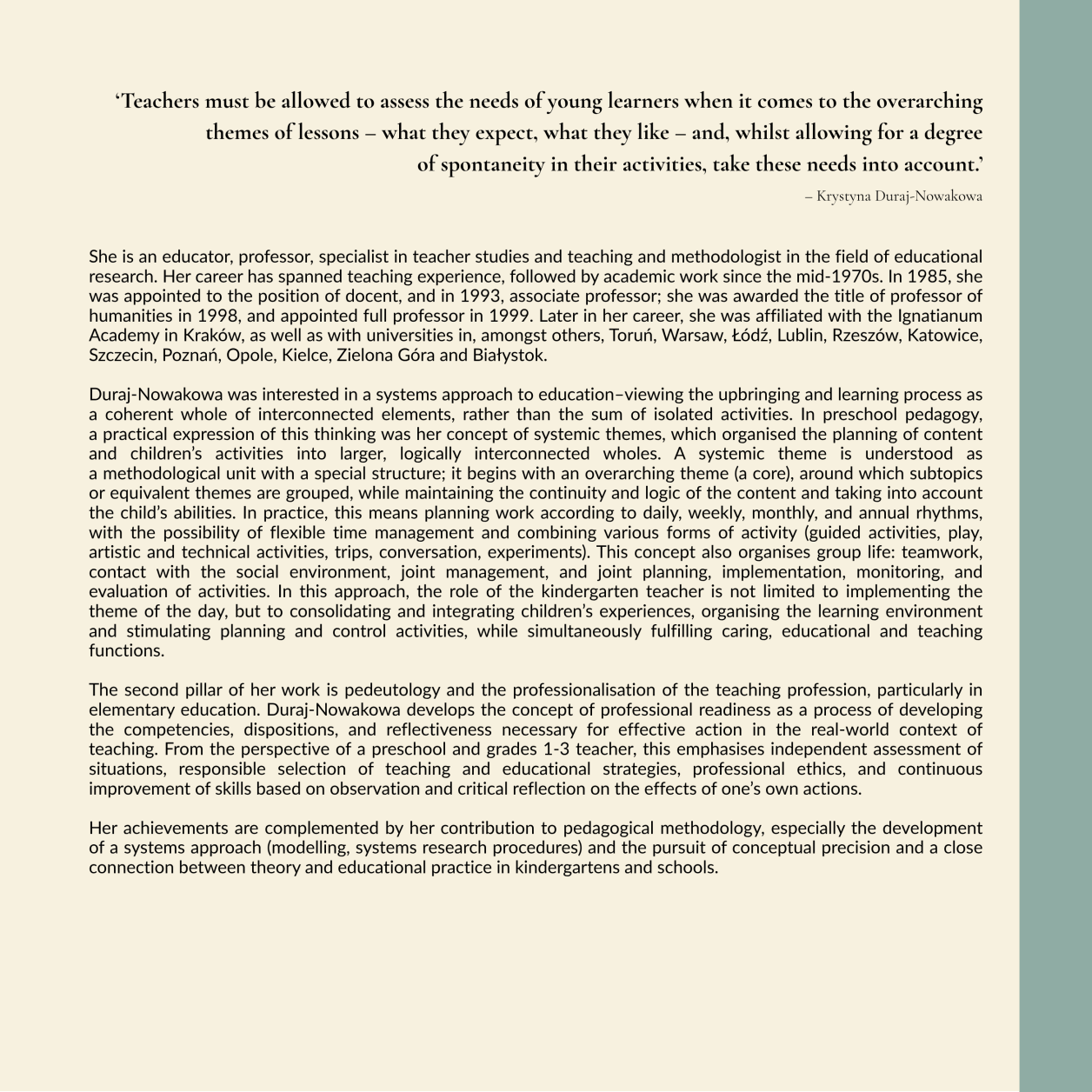 Polish Pedagogy