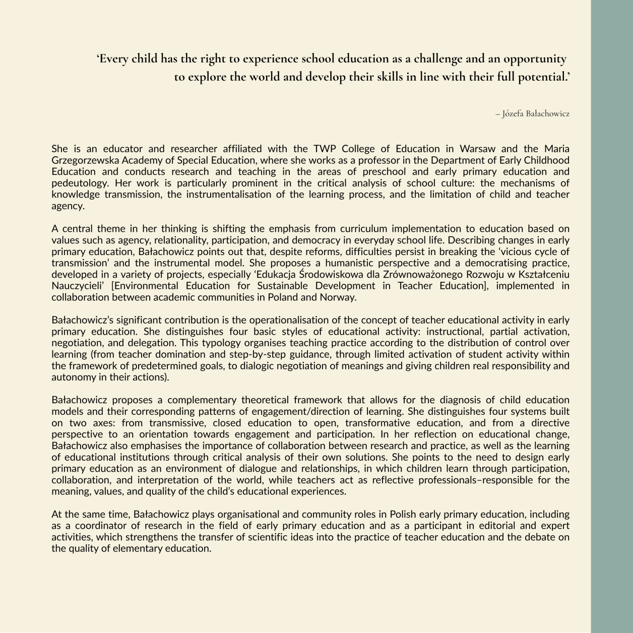 Polish Pedagogy