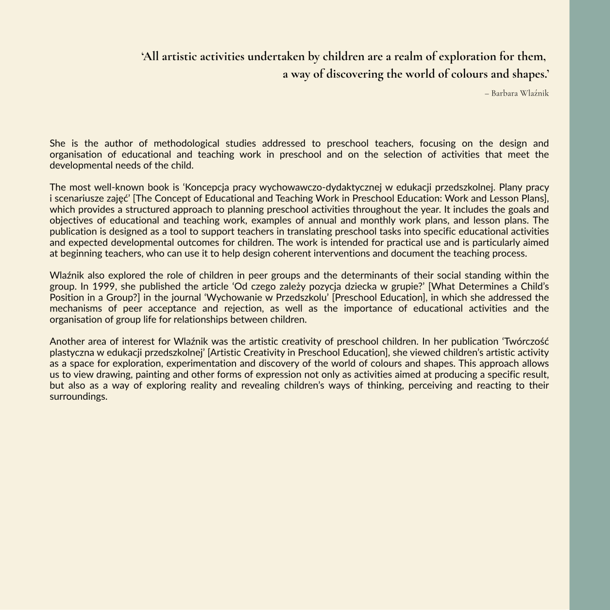 Polish Pedagogy