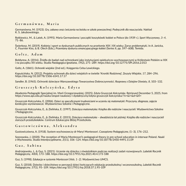 Polish Pedagogy