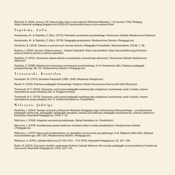 Polish Pedagogy