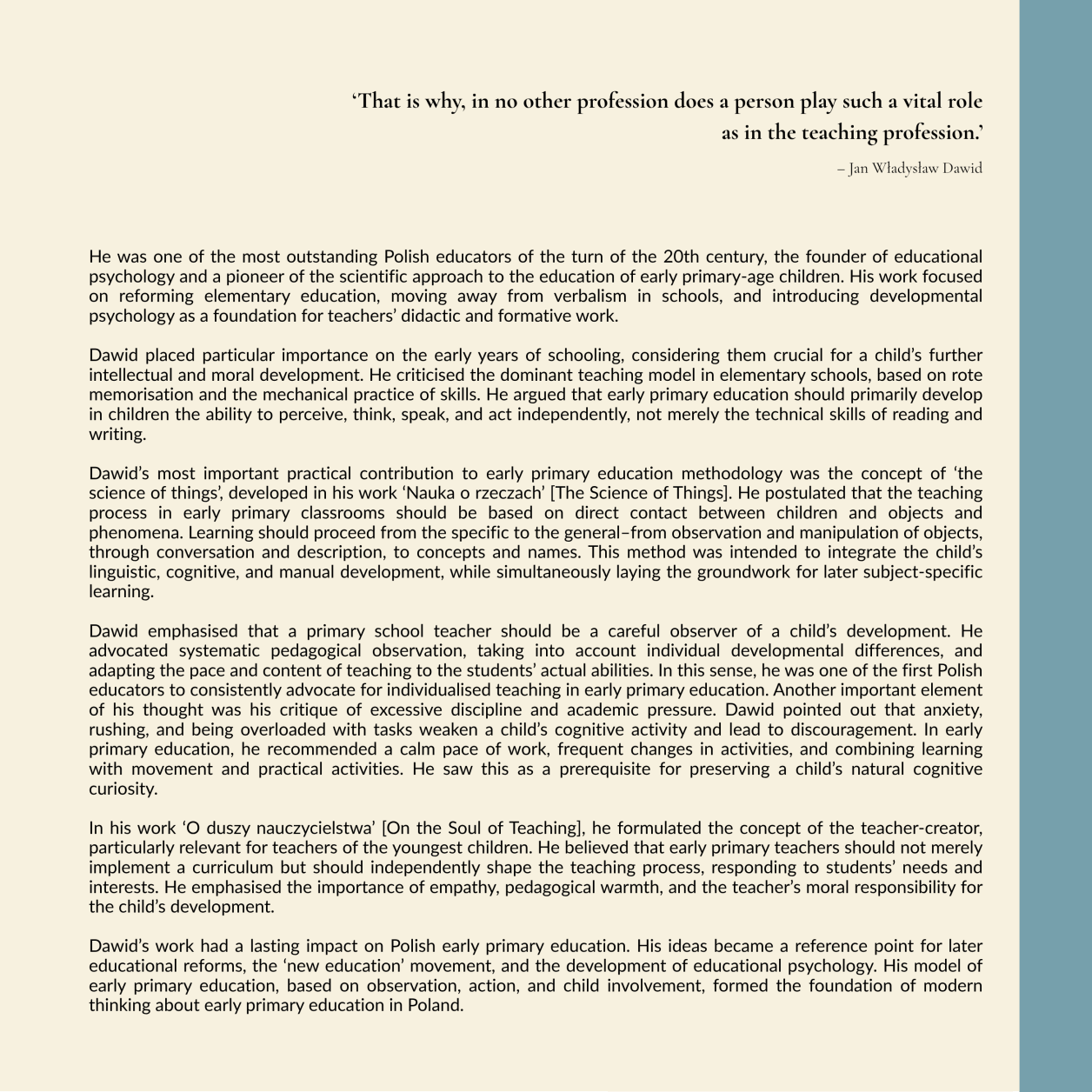 Polish Pedagogy