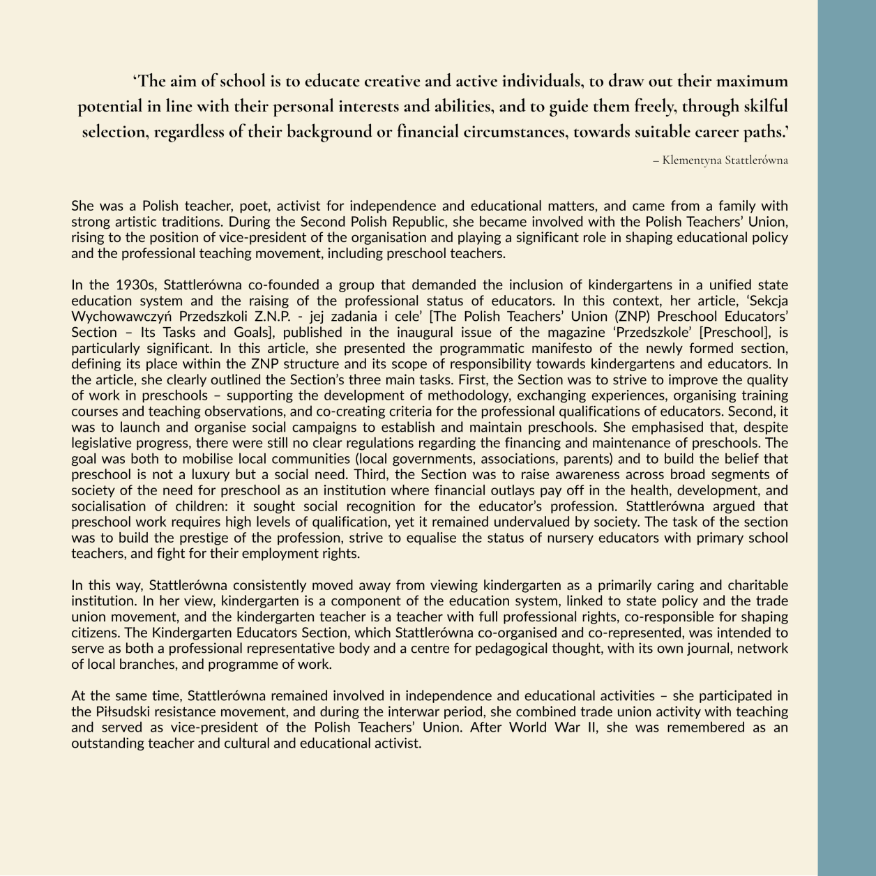 Polish Pedagogy