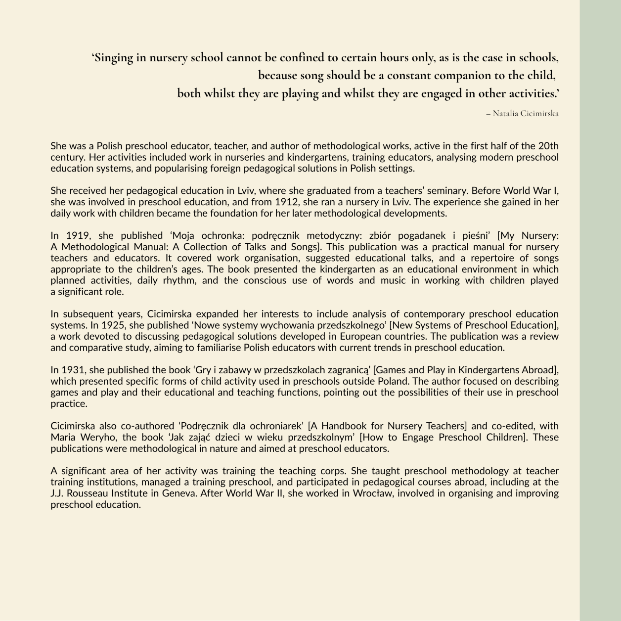 Polish Pedagogy