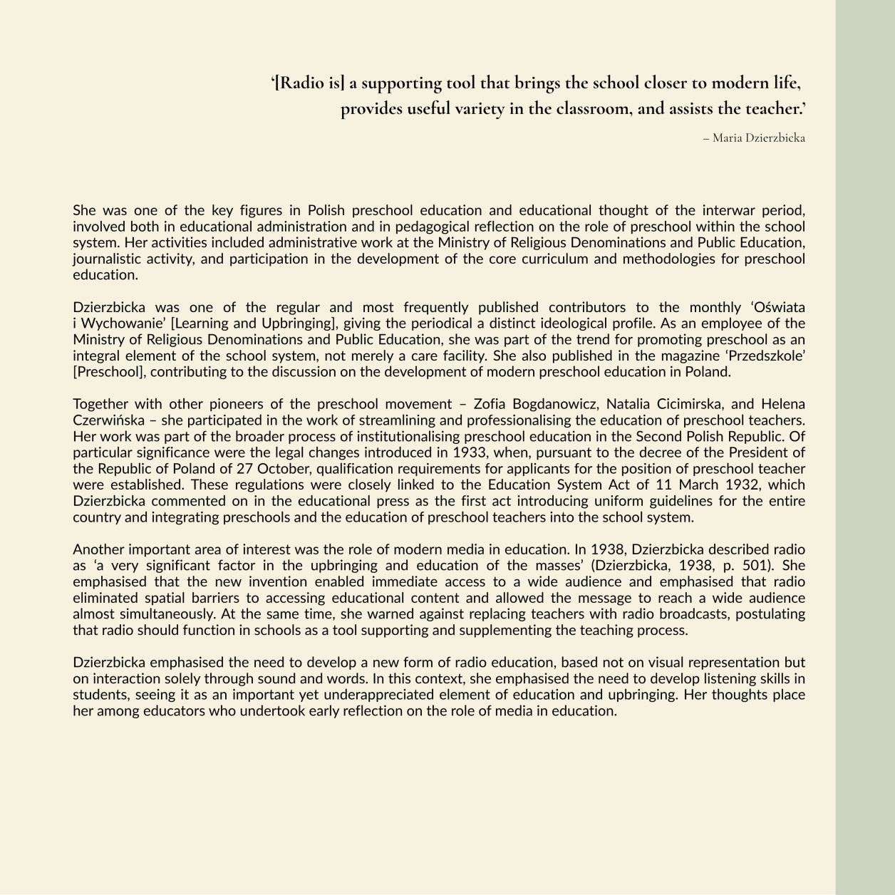 Polish Pedagogy
