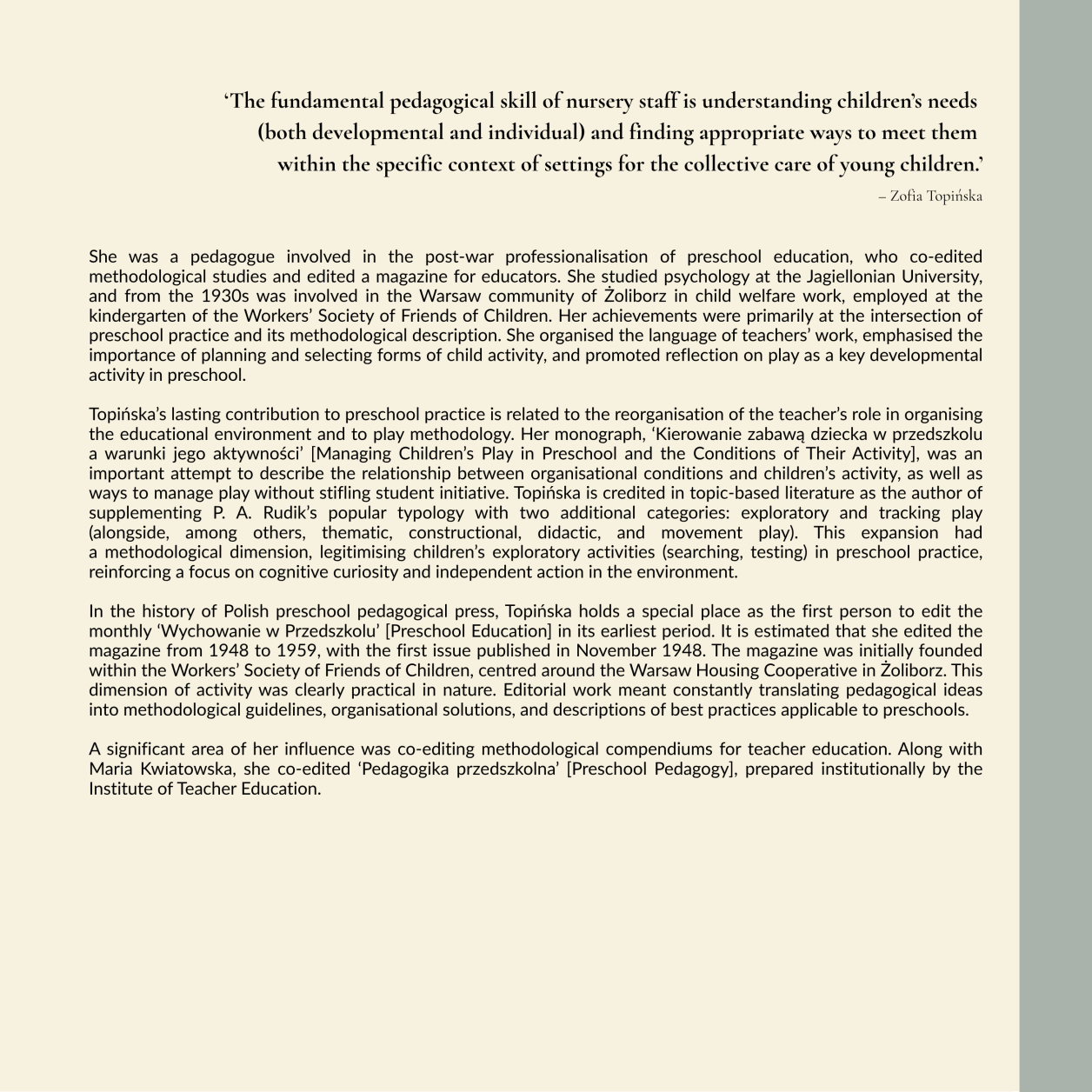 Polish Pedagogy