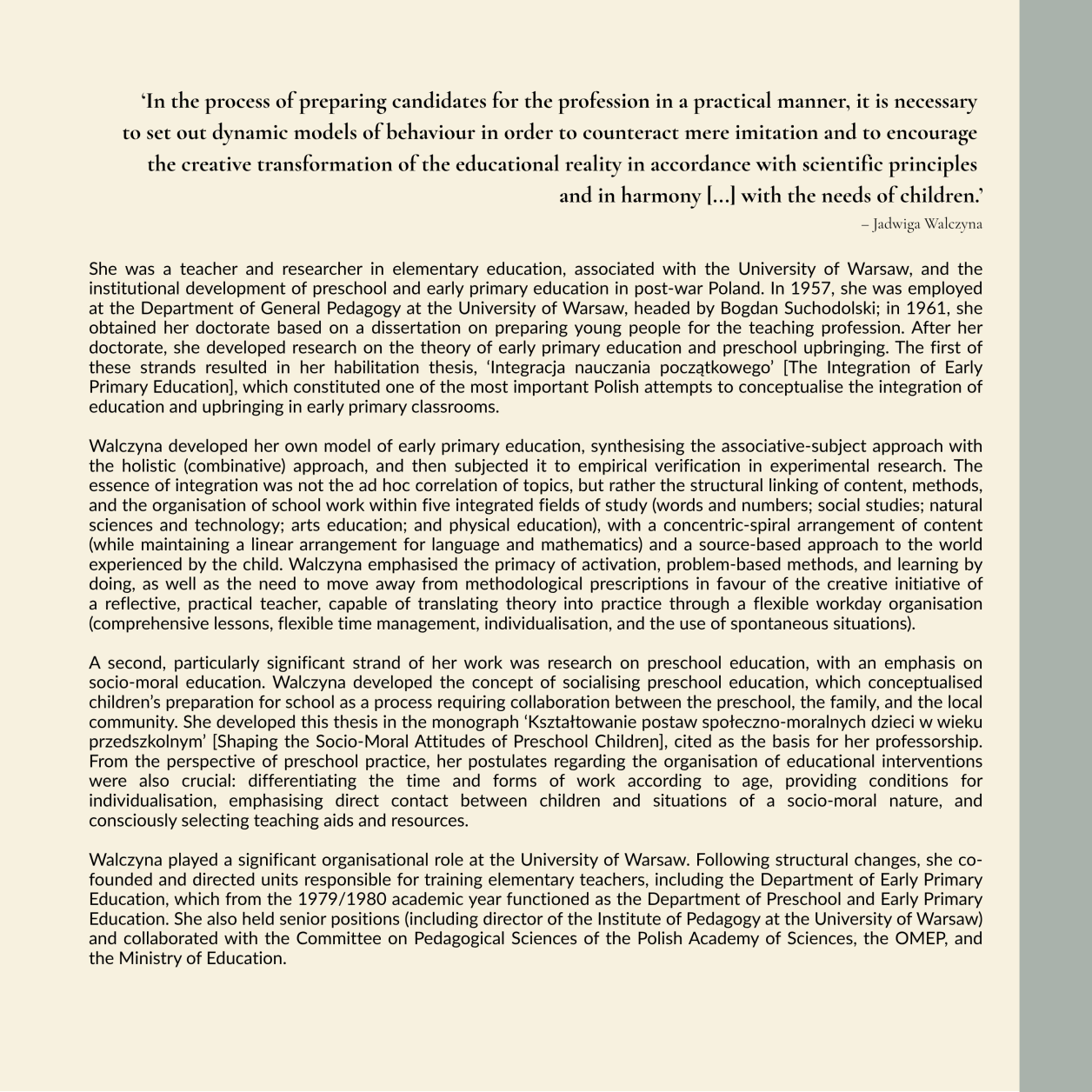 Polish Pedagogy