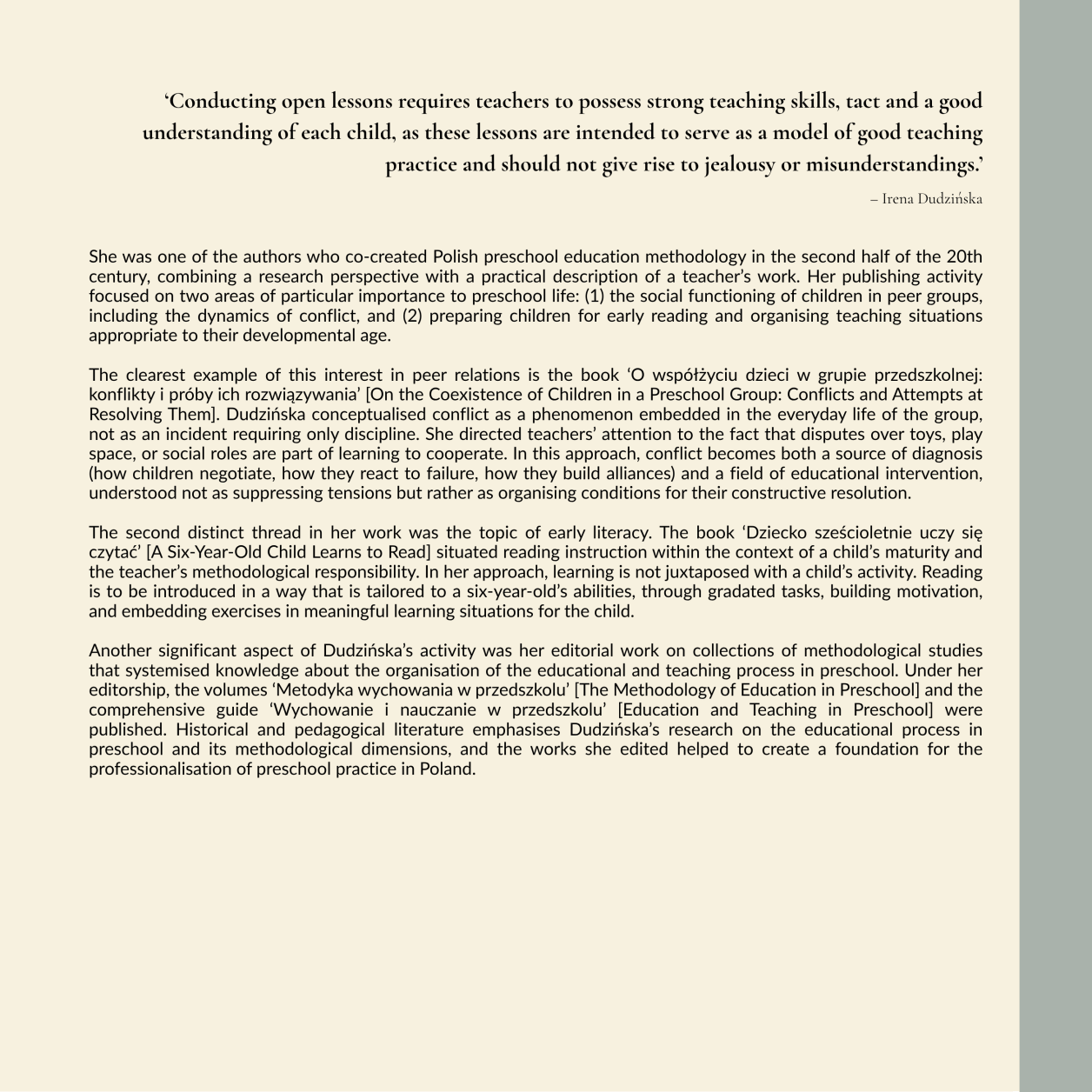 Polish Pedagogy