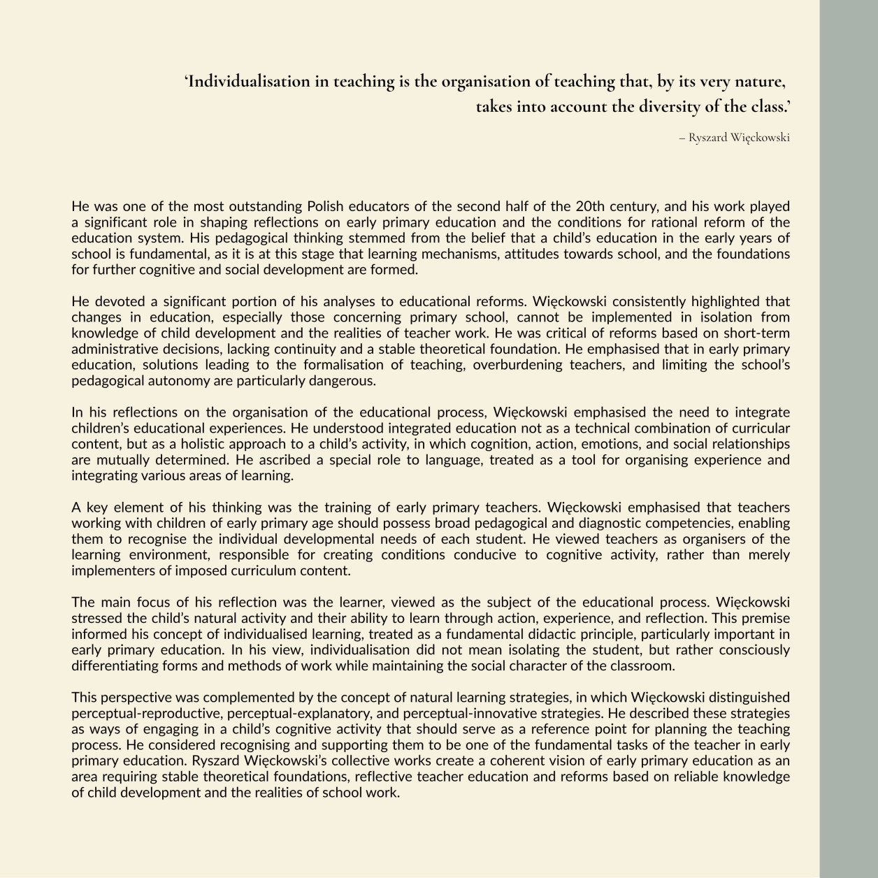 Polish Pedagogy