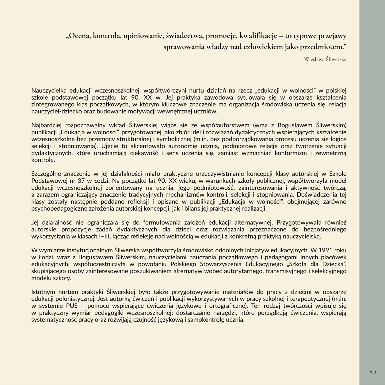 Polska pedagogika przedszkolna i jej twórcy MKinal- 4.12