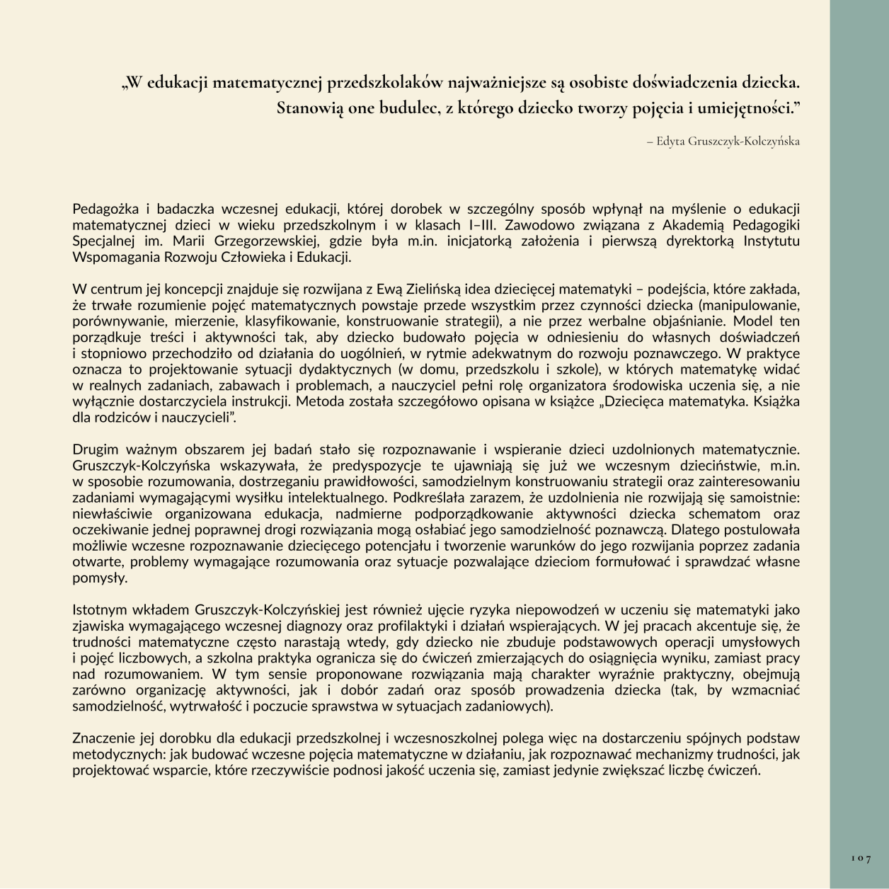 Polska pedagogika przedszkolna i jej twórcy MKinal- 4.18