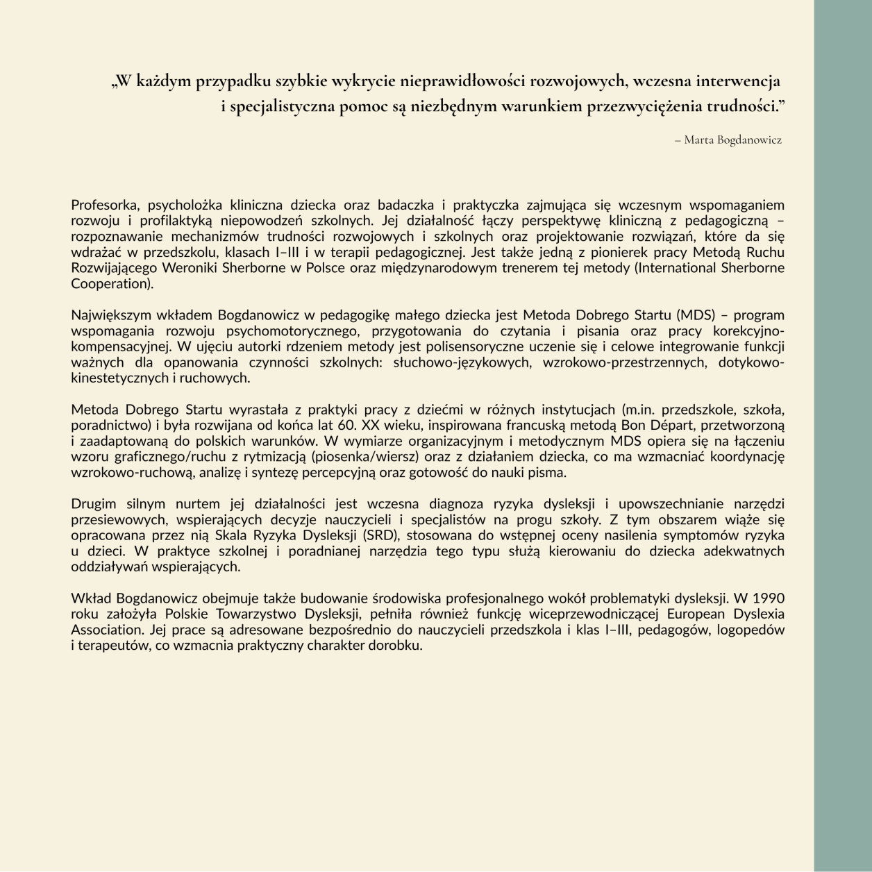 Polska pedagogika przedszkolna i jej twórcy MKinal- 4.20