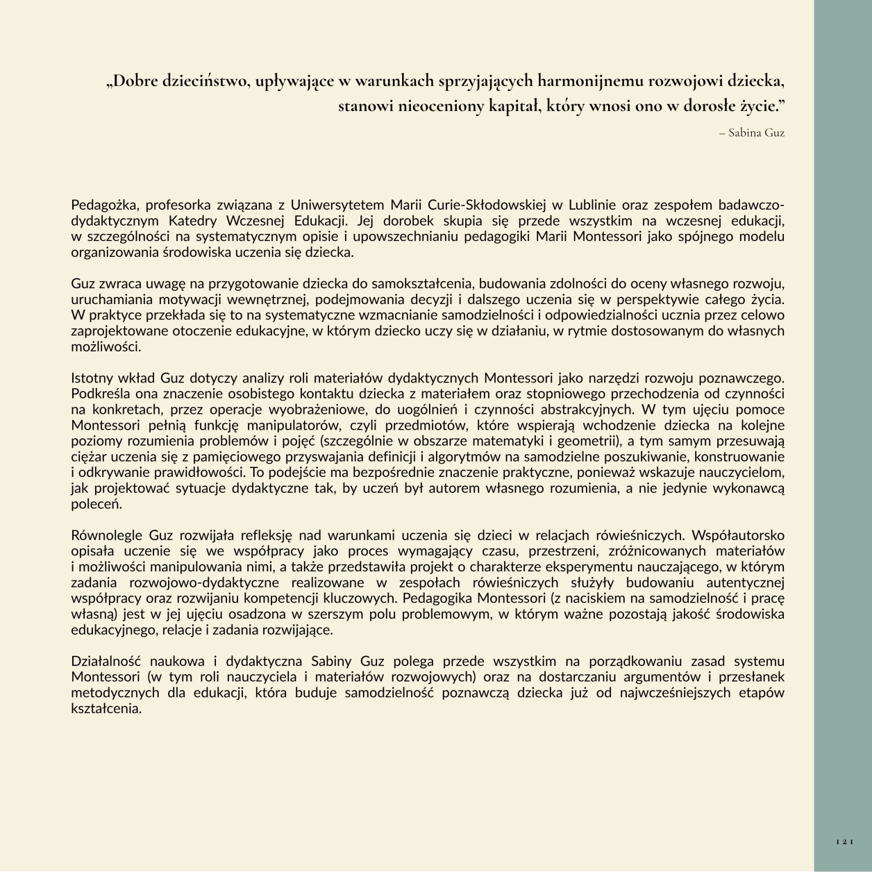Polska pedagogika przedszkolna i jej twórcy MKinal- 4.20