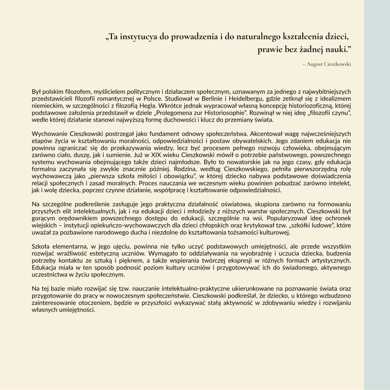 Polska pedagogika przedszkolna i jej twórcy MKinal- 1.9