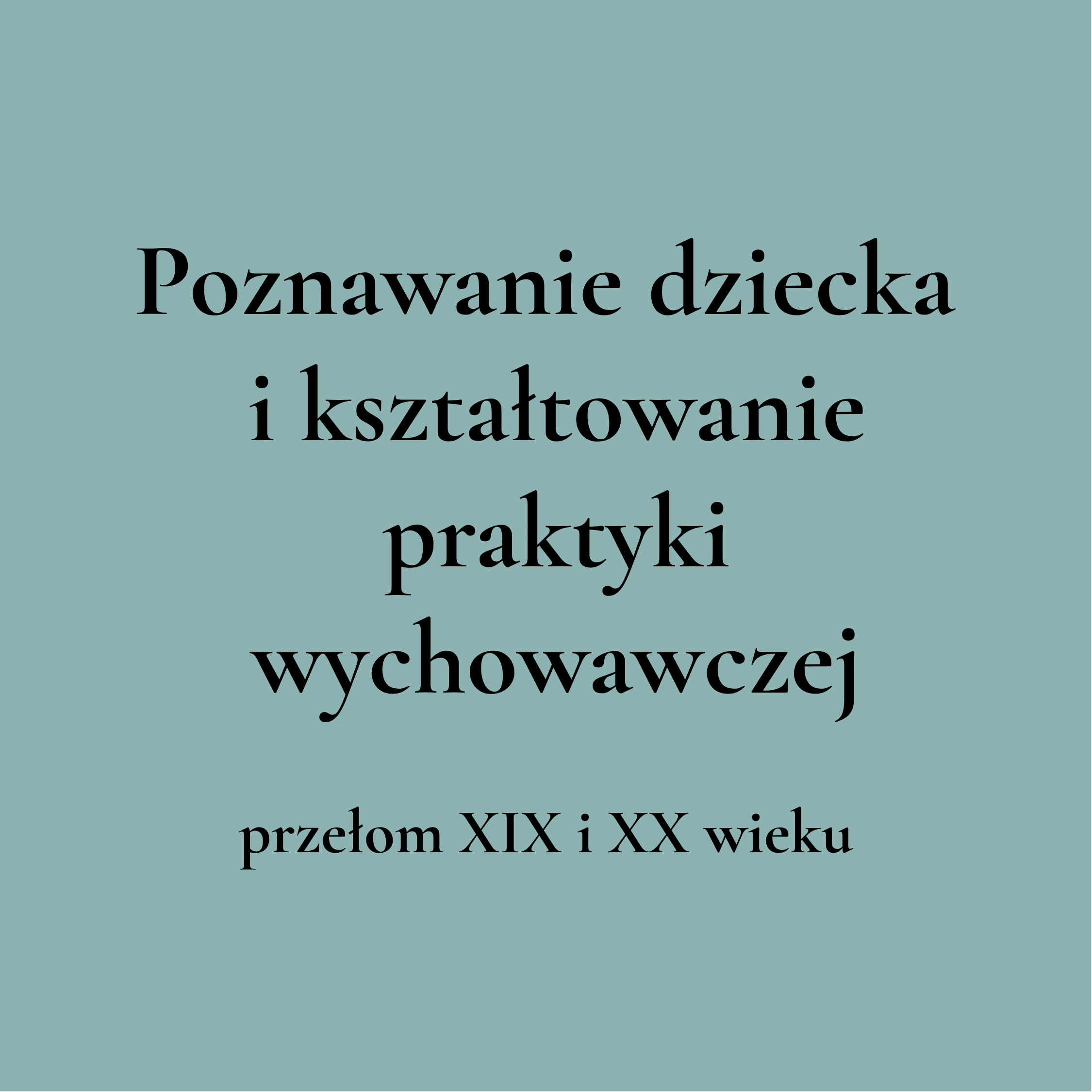 Polska pedagogika przedszkolna i jej twórcy MKinal- 2