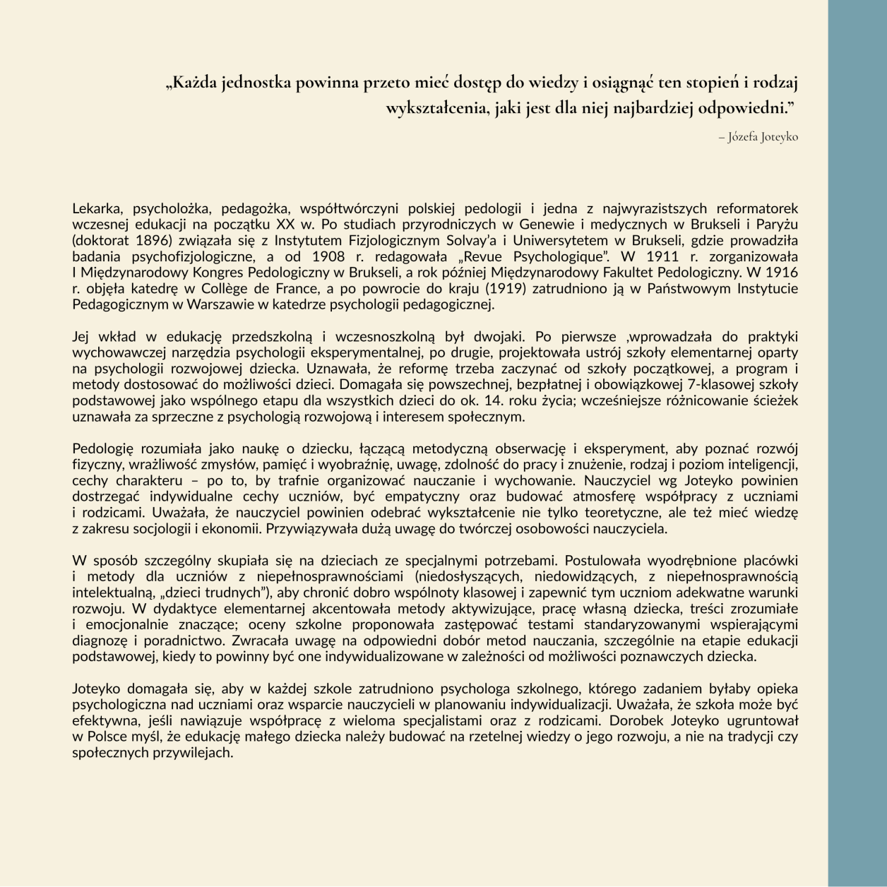 Polska pedagogika przedszkolna i jej twórcy MKinal- 2.14