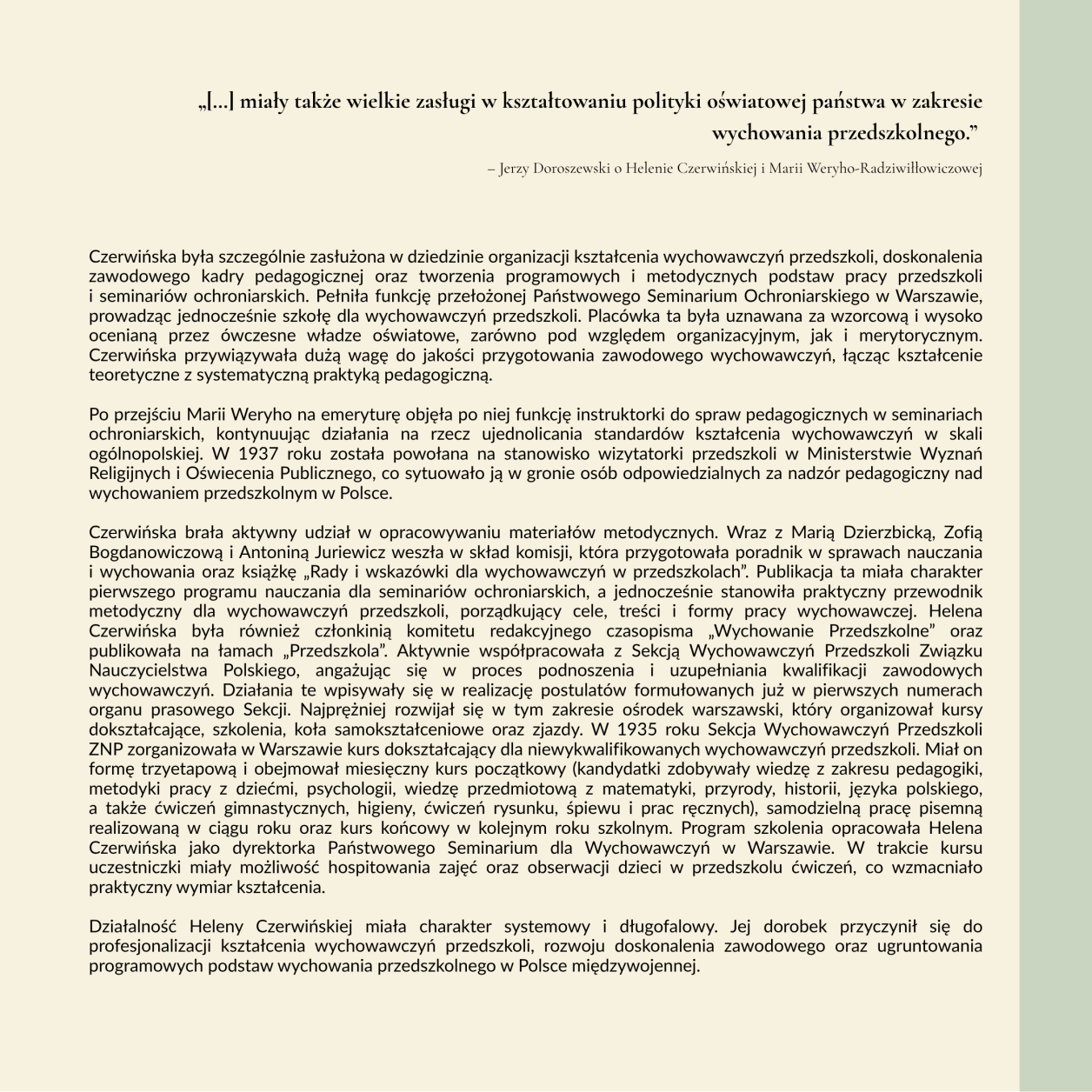 Polska pedagogika przedszkolna i jej twórcy MKinal 3.17