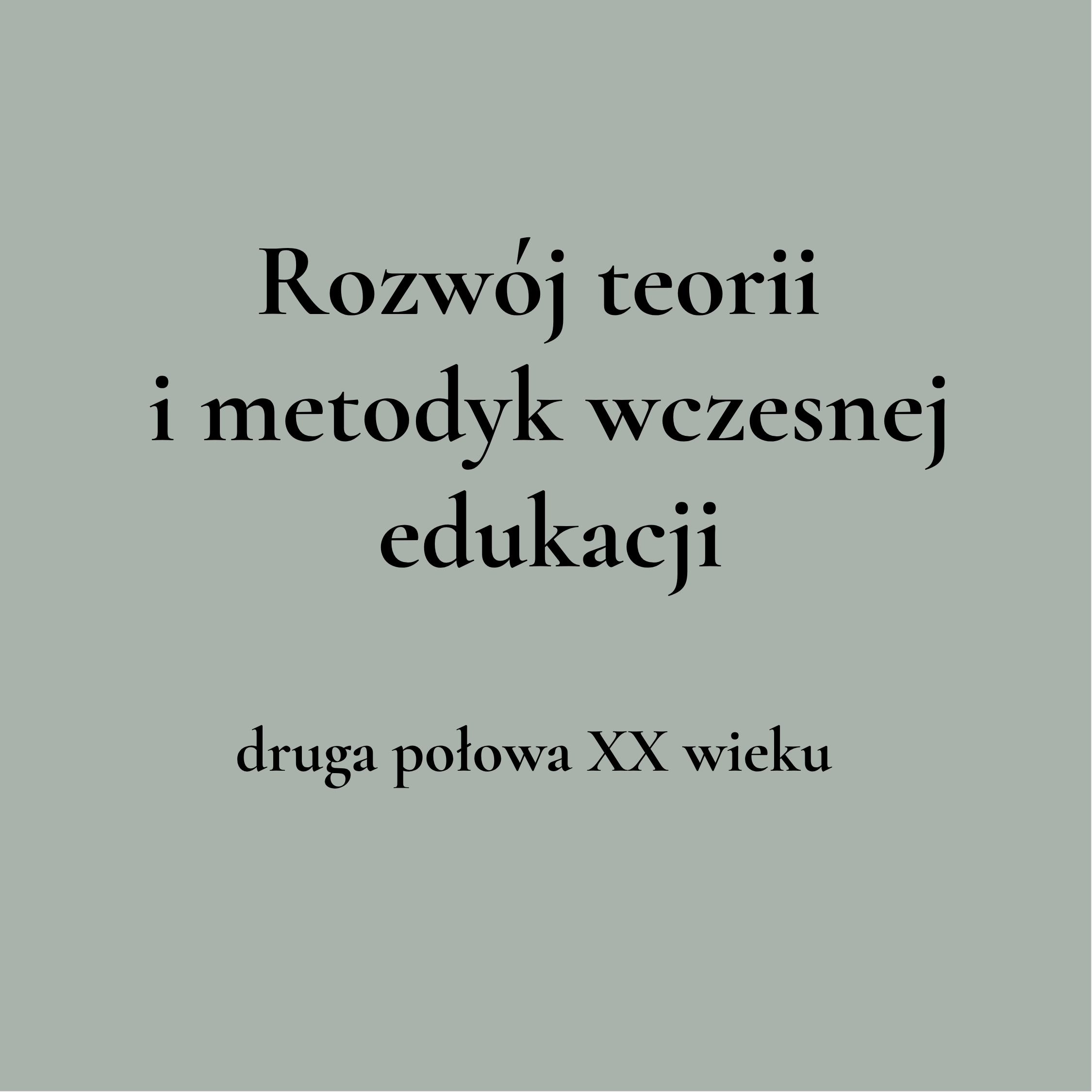 Polska pedagogika przedszkolna i jej twórcy MKinal- 4